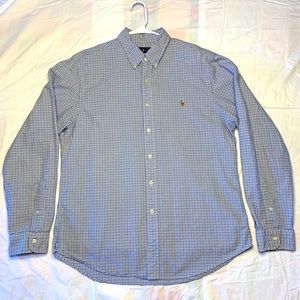 Ralph Lauren men’s slim fit long sleeve dress shirt.